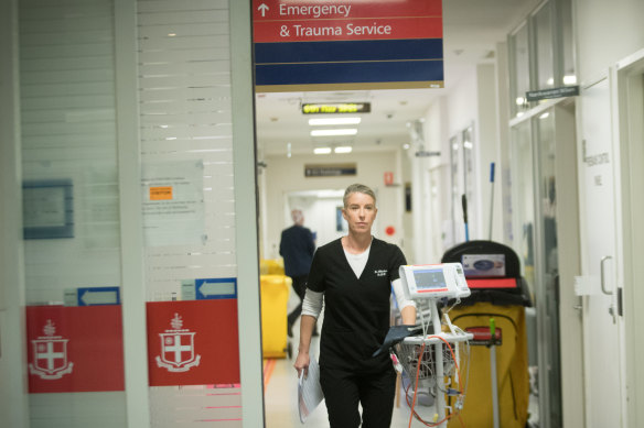 The Australasian College of Emergency Medicine warns departments are operating at capacity.