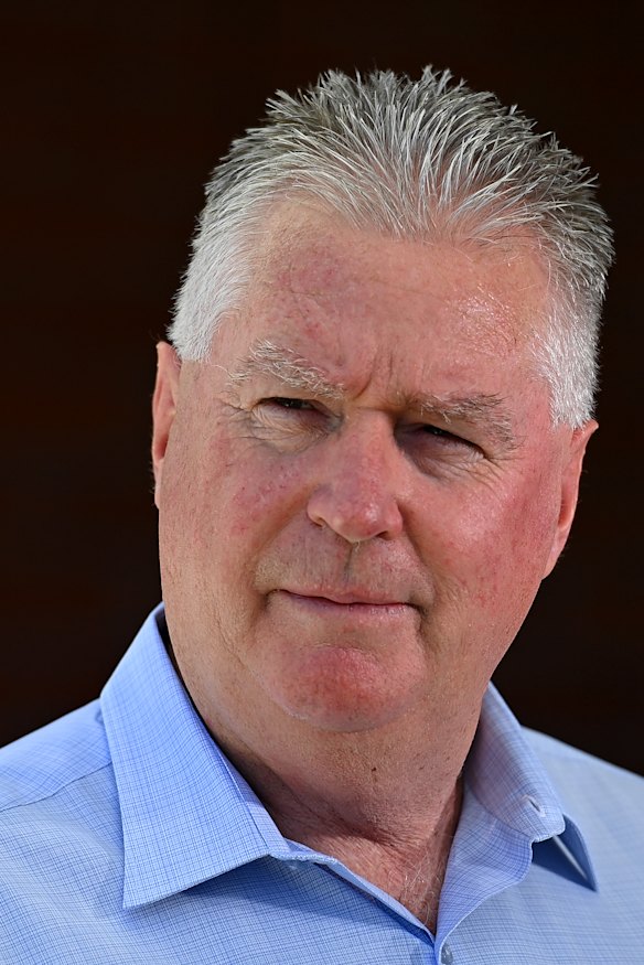 Brisbane Lions CEO Greg Swann, formerly of the Blues.