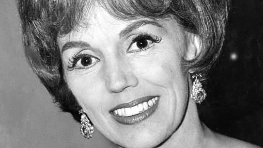 Actress Carol Raye pictured in 1965.