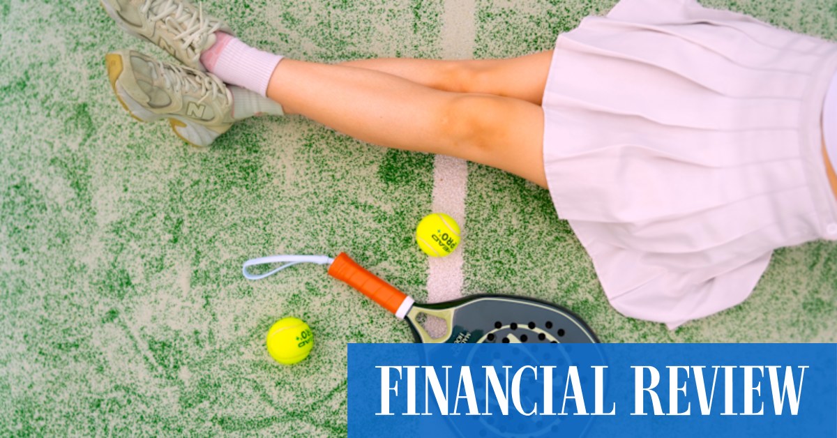 afr.com - Kathryn Madden - Why the jet set are obsessed with this trending racquet sport
