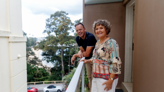 Downsizers Kyle and Donna Patterson hope to buy in Manly, but there is limited stock.