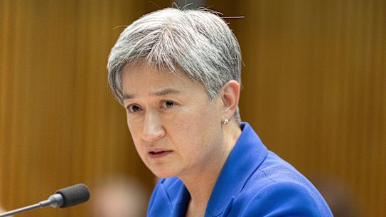 Foreign Affairs Minister Penny Wong.