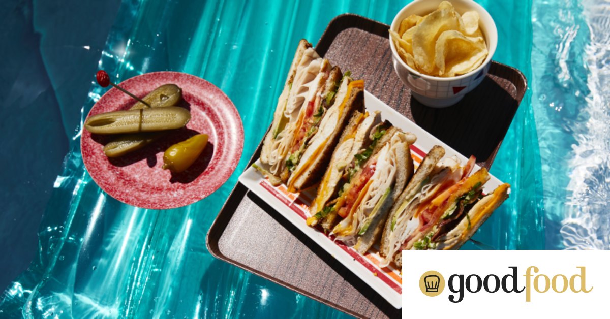 Garlic butter club sandwich plus two more hot-weather outdoor snacks