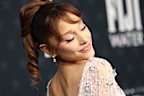 SANTA MONICA, CALIFORNIA - JANUARY 04: Ariana Grande attends the 31st Annual Critics Choice Awards at Barker Hangar on January 04, 2026 in Santa Monica, California. (Photo by Monica Schipper/Getty Images)