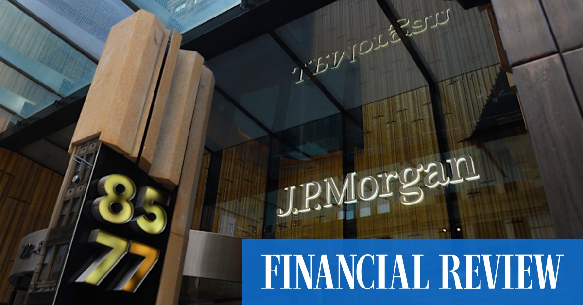 afr.com - Joanne Tran - JP Morgan banker bonuses pop as Wall Street bank goes on hiring spree
