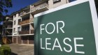For lease, for more: Private rental accommodation has become less affordable for many over the past year.