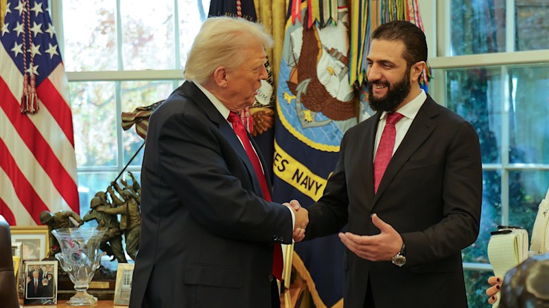 Last week, he was a ‘terrorist’ with a $15m bounty. He just met Trump in the Oval Office