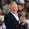 Democratic vice presidential candidate Minnesota Gov. Tim Walz 