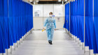 Mass vaccination centre: Australia took too long to order too few vaccines. 
