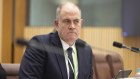 ABC managing director David Anderson during Senate estimates in May.
