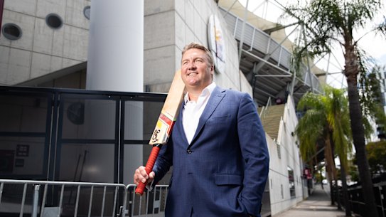 Olympic dreaming: Queensland Cricket chief executive Terry Svenson is going in to bat for the sport’s inclusion in 2032.