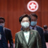 Hong Kong leader vows to 'restore political system from chaos'