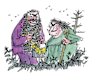 The Quentin Blake illustration for the cover of The Twits, by Roald Dahl.