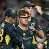 Hazlewood, Zampa pin New Zealand as ferocious Aussies claim T20 series
