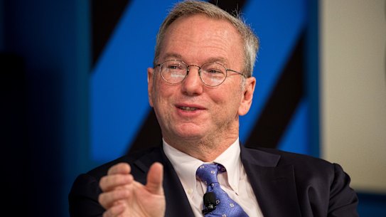 Former Google CEO Eric Schmidt says artificial intelligence poses an “existential risk” to humanity.