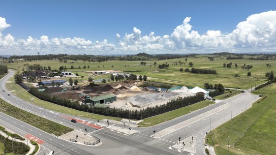 Aerial view of Bringelly site.