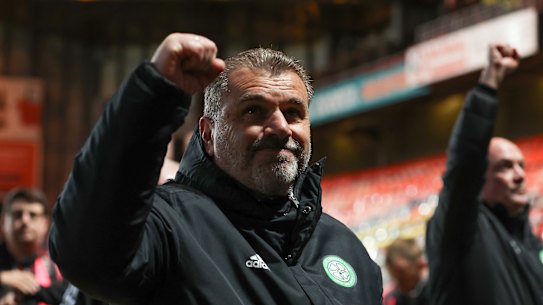 Ange Postecoglou has added a Scottish title to his impressive resume.