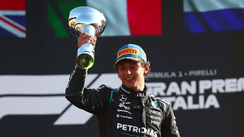 Extraordinary Antonelli wins Monza GP from 19th place; McLaren teammates bristle
