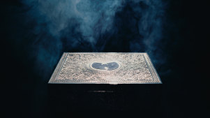 The Wu-Tang Clan’s single-copy, unstreamable 2015 album Once Upn A Time In Shaolin, which comes in a silver jewel-encrusted box.