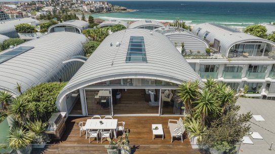Adam Blumenthal’s penthouse at the rear of Bondi Pacific sold for $8.25 million.