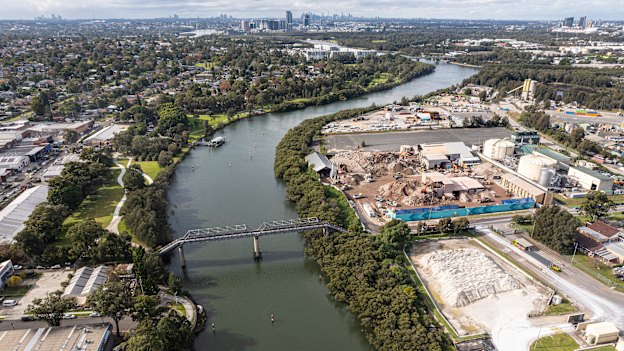 Rosehill and Camellia sit on the banks of the Parramatta River. Is this where our industrial land should go?