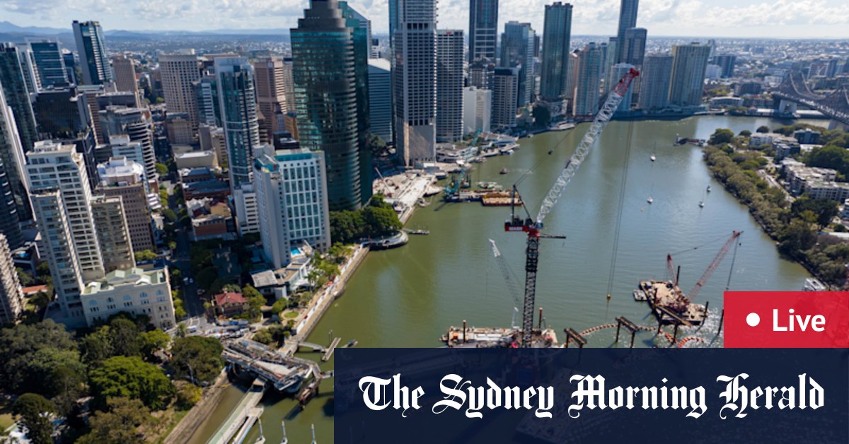 Brisbane News Live: Miles launches review of 2032 Games venues; Greens defend decision to take gambler's donations; Why Brisbanites love pre-loved clothes - Vimarsana News