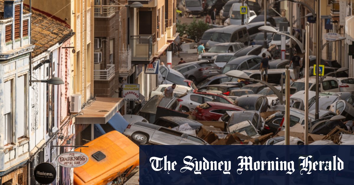 Spain hit by deadliest floods in decades as rain batters Valencia