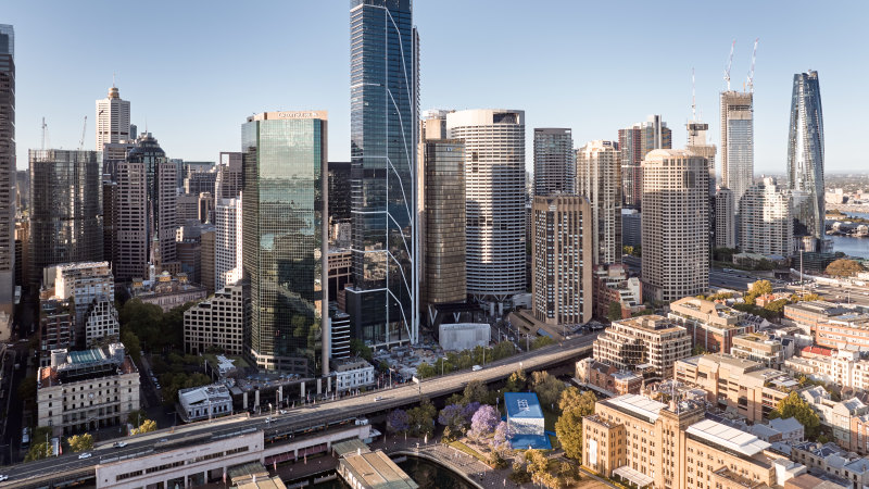 What's being built here in Circular Quay? Its huge… : r/sydney