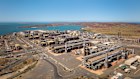 Woodside’s Karratha gas plant. 