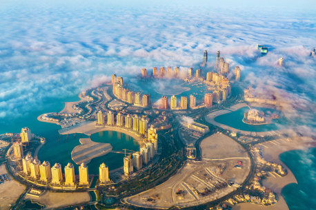 Pearl Island in Doha.