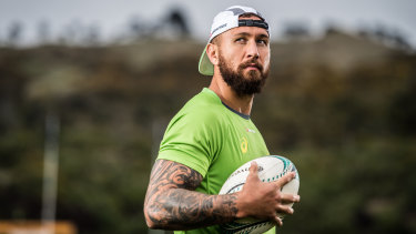 Quade Cooper will make a stunning return to the Wallabies fold.