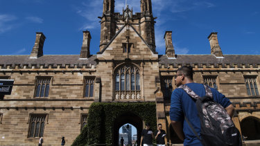 The University of Sydney is being put at risk by funding trends.
