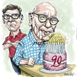 Rupert Murdoch - 90 years young.