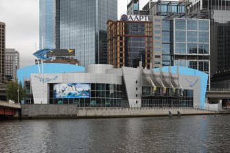 Melbourne’s SEA LIFE Aquarium on the Yarra River. 