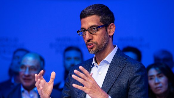 Sundar Pichai, chief executive of Google's parent company Alphabet, issued the remote work order on Monday (US time).