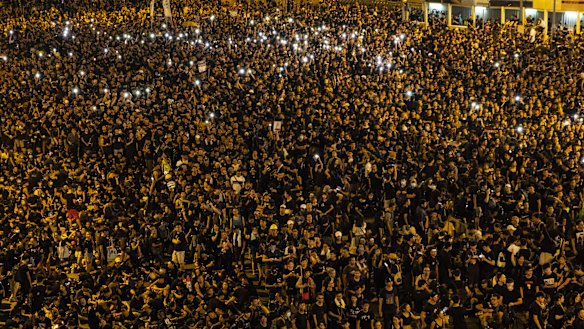 Protest organisers said as many as 2 million people in a city of about 7.4 million marched against the legislation on Sunday.