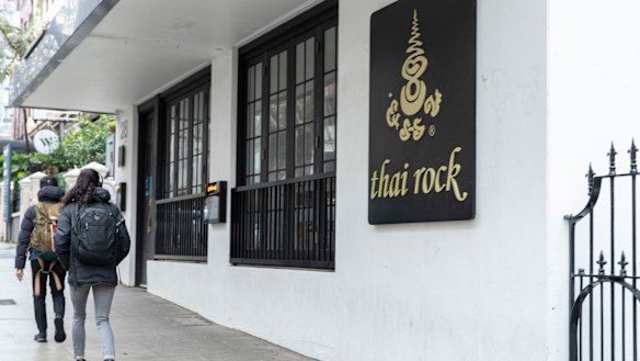 The Thai Rock restaurant in Potts Point.