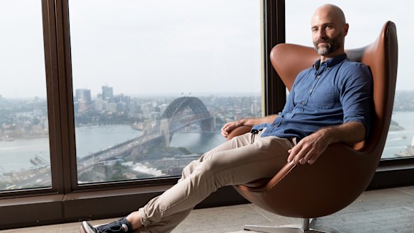 Management consultant Francis Baldinu ensures he does not have to work at home.