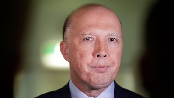 Home Affairs Minister Peter Dutton waved through the drastic savings measures.