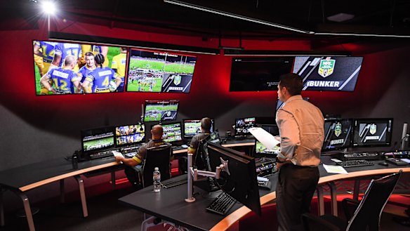 The NRL’s controversial Bunker.