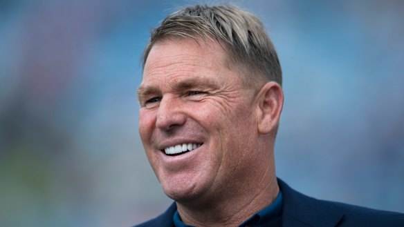 Shane Warne in 2021.