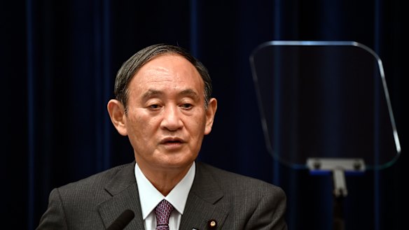Japan’s Prime Minister Yoshihide Suga