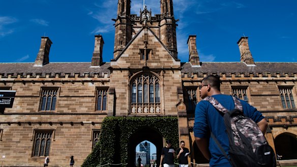 The University of Sydney is being put at risk by funding trends.
