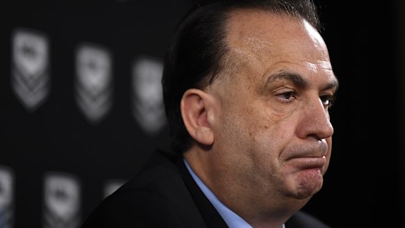 ARL Commission chairman Peter V'landys.