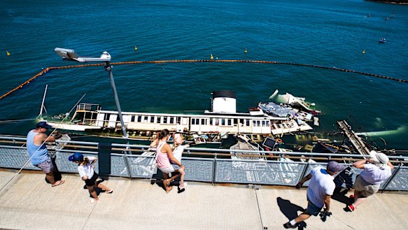 Planning is under way for a salvage operation to pull the vessel from the water.