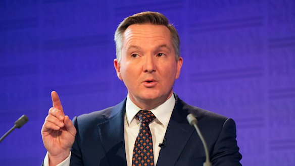 Shadow treasurer Chris Bowen questions Brookfield's acquisition of Healthscope.