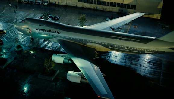 A real life passenger jet was rammed into a building for a scene from Tenet. 