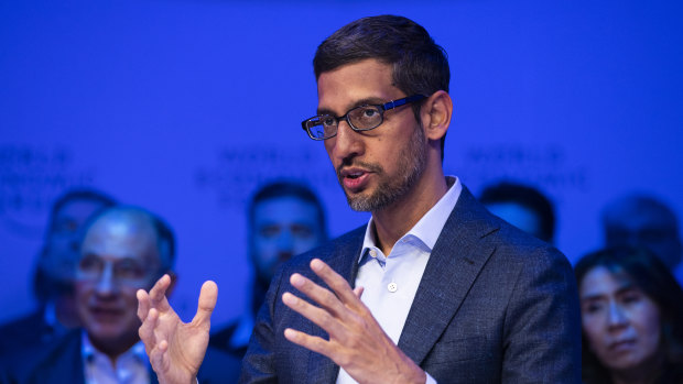 Sundar Pichai, chief executive of Google's parent company Alphabet, issued the remote work order on Monday (US time).
