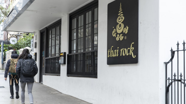 The Thai Rock restaurant in Potts Point.