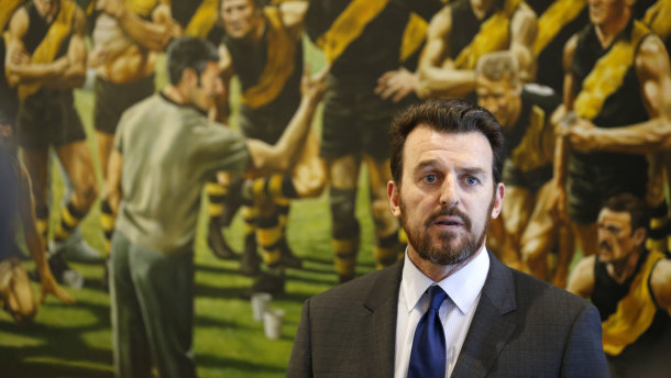 Richmond’s Brendon Gale is being strongly backed to be the first CEO for Tasmania’s AFL team.